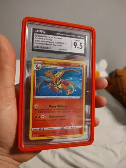 2022 Pokemon SWSH Promos Special Delivery Charizard #SWSH075 CGC 9.5 W/Guard - Image 1