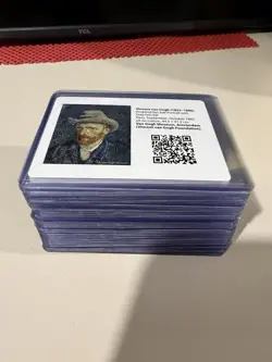 65 Pokemon, Van Gogh Pikachu Inserts. Very Good Condition. - Image 2