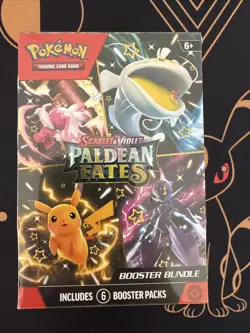 Sealed Pokemon TCG Scarlet & Violet Paldean Fates Booster Bundle NEW & SEALED - Image 1