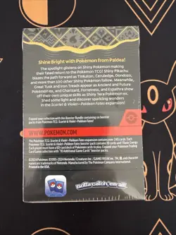 Sealed Pokemon TCG Scarlet & Violet Paldean Fates Booster Bundle NEW & SEALED - Image 2