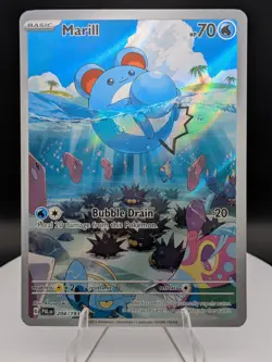 Pokemon TCG: Paldea Evolved (204/193) Marill Illustration Rare (NM-) - Image 1