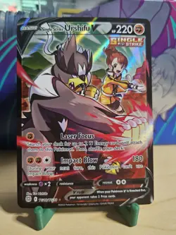 2022 Pokemon Brilliant Stars Single Strike Urshifu V Trainer Gallery #TG18/TG30 - Image 1