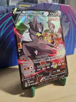 2022 Pokemon Brilliant Stars Single Strike Urshifu V Trainer Gallery #TG18/TG30 - Image 2