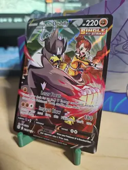 2022 Pokemon Brilliant Stars Single Strike Urshifu V Trainer Gallery #TG18/TG30 - Image 3