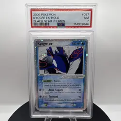Pokemon Kyogre ex #037 Black Star Promo Holo EX PSA 7 2006 TCG - Image 1