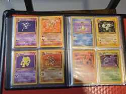 Pokemon Complete Master Fossil Set 62/62 Vintage Original WoTC 1999 + Binder - Image 4
