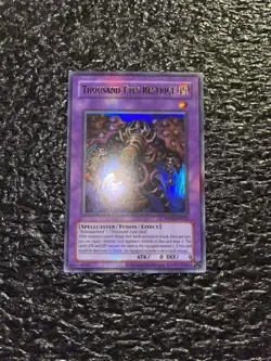 Yugioh! Thousand-Eyes Restrict RP02-EN021 Ultra Rare 2020 Reprint Near Mint - Image 1