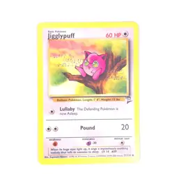 Jigglypuff 077/130 Pokemon Base Set 2 Common NM - Image 1