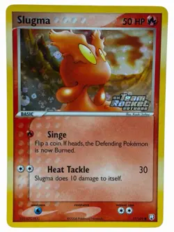 Slugma - 77/109 EX Team Rocket Returns 2004 - Stamped - Pokemon TCG - Image 1