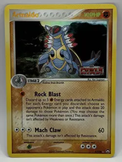Pokemon Armaldo Reverse Holo Stamp Power Keepers #3/108 - Image 1