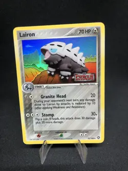 Lairon 32/108 Pokemon Power Keepers Stamped Reverse Holo NM - Image 1