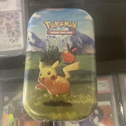 Pokemon TCG Mega Evolution Ascended Heros Mini Tin - Factory Sealed - Image 1