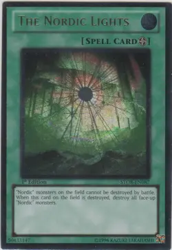 Yugioh! LP The Nordic Lights - STOR-EN087 - Ultimate Rare - Unlimited Edition Li - Image 1