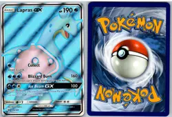 Lapras GX (Full Art) 139/149 Holo Ultra Rare SM Base Set Pokemon NM - Image 3
