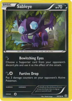 Sableye 44/98 Uncommon Ancient Origins Pokemon Lightly Played - Image 1