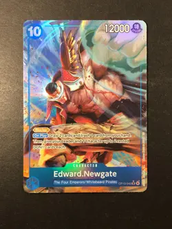 OP13-042 Edward.Newgate Alt Art One Piece OP13 Carrying on His Will SR English - Image 1