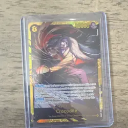 Bandai One Piece CCG Crocodile OP14-120 Foil 10000 Power Cost 8 - Image 1