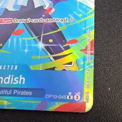 One Piece TCG Cavendish OP10-045 Sr alt art - Image 2