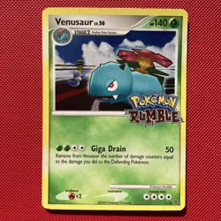 Pokemon Card TCG Venusaur Holo Card 1/16 Rumble Series Rare Promo - Image 1