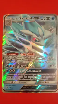 X3 Alolan Sandshrew Sandslash GX Promo Reverse Holo Rare Unique Cards - Image 3