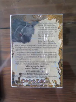 CALL OF CTHULHU COLLECTIBLE CARD GAME ELDRITCH EDITION STARTER DECK SEALED NEW - Image 2