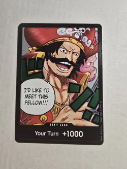 One Piece Gol.D.Roger Don!! Card OP13 - Carrying on His Will Holo Foil CCG - Image 1
