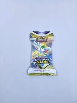 New Pokemon TCG Sword & Shield Brilliant Stars Booster Pack 2022 Cards - Image 1