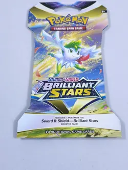 New Pokemon TCG Sword & Shield Brilliant Stars Booster Pack 2022 Cards - Image 2