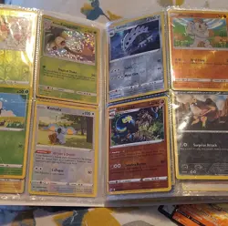 Pokemon TCG Mixed Card Lot Binder Sword & Shield Lost Origin Astral Radiance - Image 1