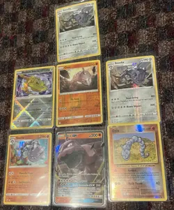 Pokemon Steelix, Onix, Dragonite, Blastoise Lot - 17 Cards EX GX V Holo - Image 1