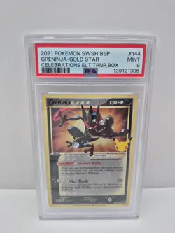 Greninja Star Promo SWSH: Sword & Shield Promo Cards SWSH144 PSA 9 Pokemon - Image 1