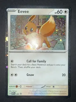 Eevee - 200 (Cosmos Holo) SVP200 Sv: Scarlet & Violet Promo Cards Holo - Image 1