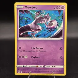 Pokemon Card Mewtwo Brilliant Stars Rare 056/172 Non Holo - Image 1