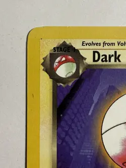 LP Dark Electrode 34/82 1st Edition Team Rocket Pokemon card English - Image 2