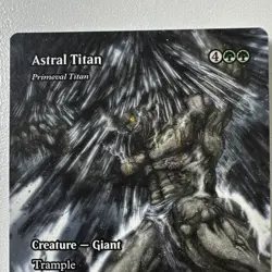 Wizards of the Coast Astral Titan FFXV Creature Green 0048 6/6 Regular - Image 3