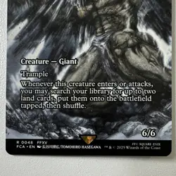 Wizards of the Coast Astral Titan FFXV Creature Green 0048 6/6 Regular - Image 4