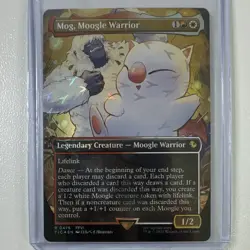 Magic: The Gathering Mog, Moogle Warrior FFVI Legendary Creature Foil Rare - Image 1