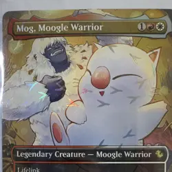 Magic: The Gathering Mog, Moogle Warrior FFVI Legendary Creature Foil Rare - Image 3