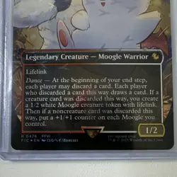 Magic: The Gathering Mog, Moogle Warrior FFVI Legendary Creature Foil Rare - Image 4