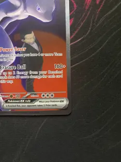 Pokemon Team Rocket's Mewtwo ex 281/217 Ascended Heroes SIR NM - Image 3