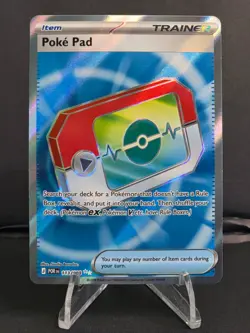 Poke Pad 113/088 UR Holo Pokemon Perfect Order 2026 Full Art NM/M - Image 1