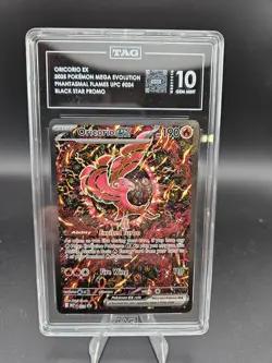 2025 POKEMON MEP EN-ME BLACK STAR PROMO #024 ORICORIO EX PSA TAG 10 - Image 1