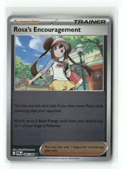 Rosa's Encouragement 084/088 Uncommon Perfect Order Pokemon Reverse Holo NM - Image 1