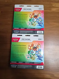 Pokemon First Partner Illustration Collection Series 1 Lot of 2 Brand New Sealed - Image 2