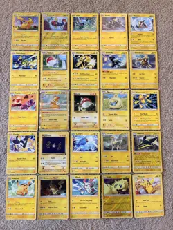 Pokemon Lightning Card Lot- 25 Cards - Image 1