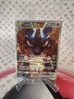 Lucario VSTAR SWSH291 : Sword & Shield Holo SEALED PROMO Full Art Pokemon Card 2 - Image 1
