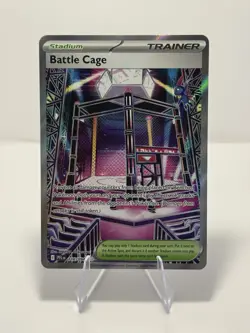 BATTLE CAGE 116/094 ULTRA RARE PHANTASMAL FLAMES POKEMON NM - Image 1