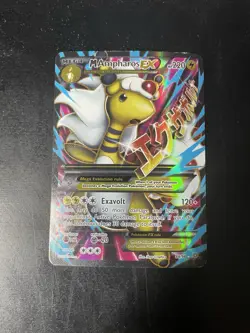 Pokemon M Ampharos EX 88/98 XY Ancient Origins Full Art Holo Ultra Rare - Image 1