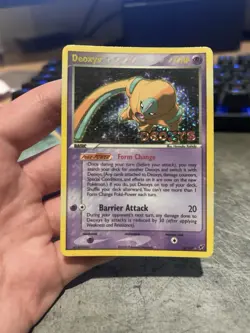 2005 Pokemon Deoxys (Defense Forme) 18/107 EX Deoxys Reverse Holo Rare - Image 2