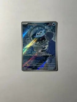 Pokemon TCG Mantyke 189/182 Sv04: Paradox Rift Illustration Rare - Image 1